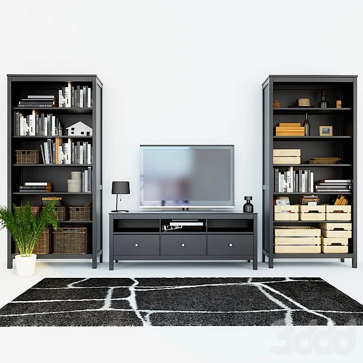 HEMNES living room with filling